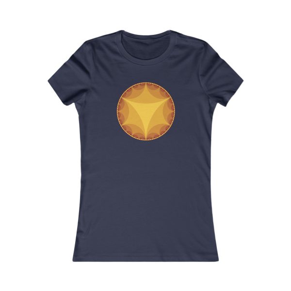 Women's Favorite Tee: Ideal Triangles Warm - Image 9
