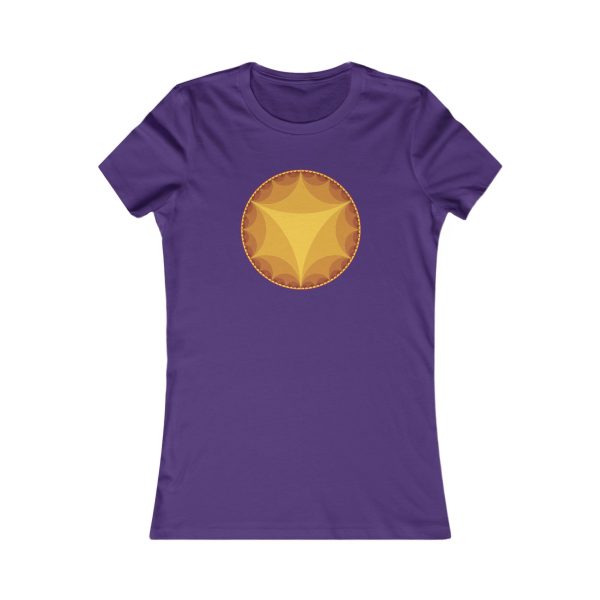 Women's Favorite Tee: Ideal Triangles Warm - Image 10