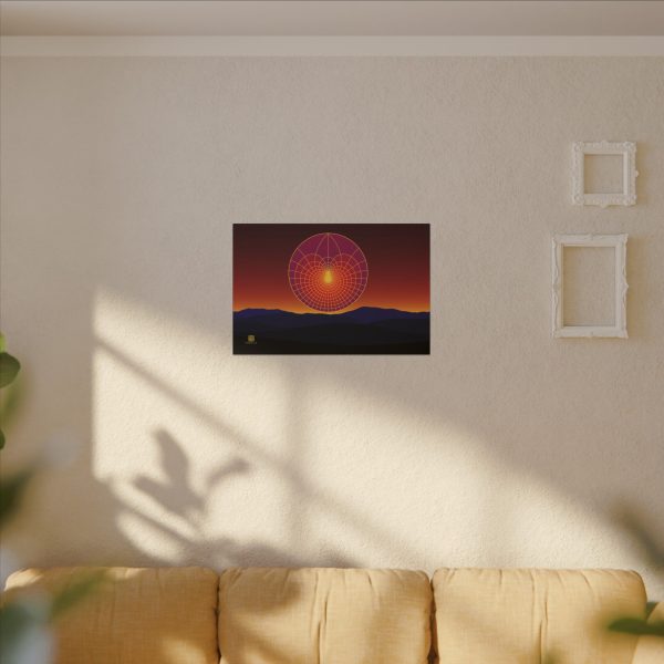 Canvas: Lotus Sunset - Image 2