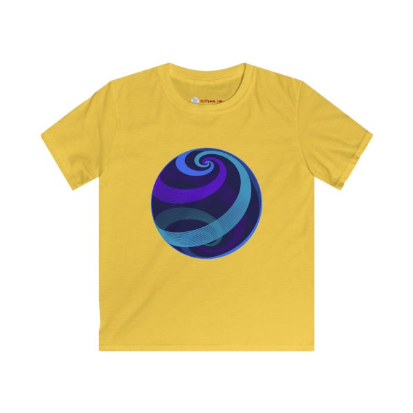 Kids Softstyle Tee: Loxodromes Twilight - Image 2