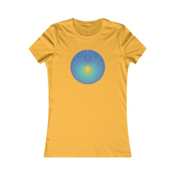 Women's Favorite Tee: Lotus Sky - Image 2