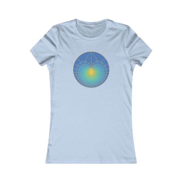 Women's Favorite Tee: Lotus Sky - Image 4