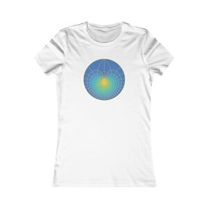 Women's Favorite Tee: Lotus Sky