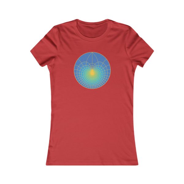 Women's Favorite Tee: Lotus Sky - Image 5