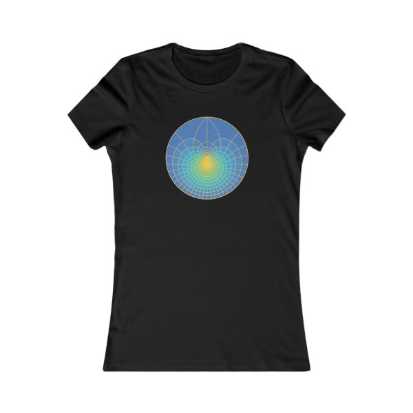Women's Favorite Tee: Lotus Sky - Image 7