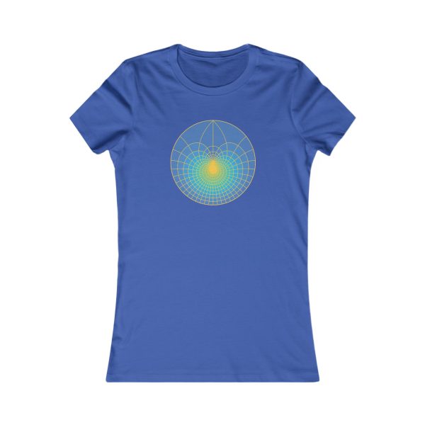 Women's Favorite Tee: Lotus Sky - Image 8