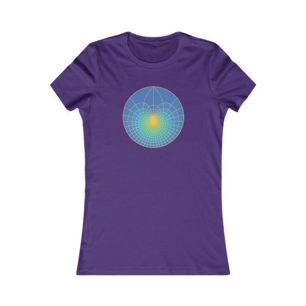 Women's Favorite Tee: Lotus Sky - Image 10