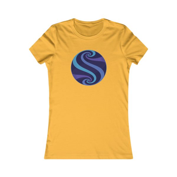 Women's Favorite Tee: Swirl Twilight - Image 2