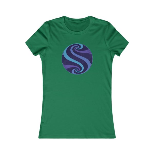 Women's Favorite Tee: Swirl Twilight - Image 3
