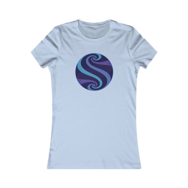Women's Favorite Tee: Swirl Twilight - Image 4