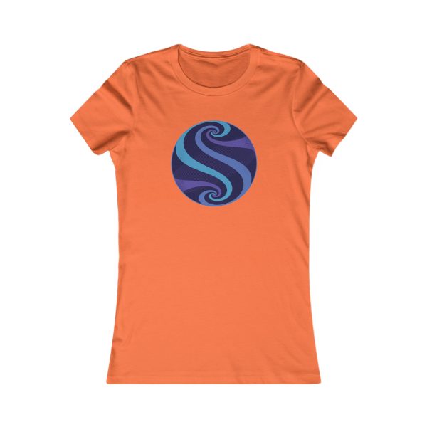Women's Favorite Tee: Swirl Twilight - Image 6