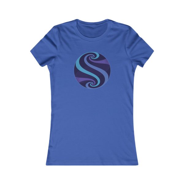 Women's Favorite Tee: Swirl Twilight - Image 8