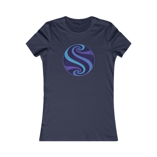 Women's Favorite Tee: Swirl Twilight - Image 9