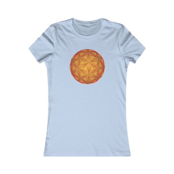 Women's Favorite Tee: Diatom Red - Image 4