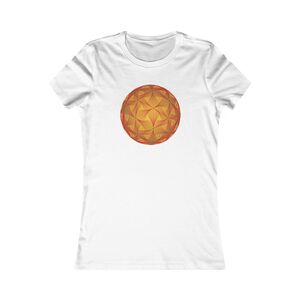 Women's Favorite Tee: Diatom Red