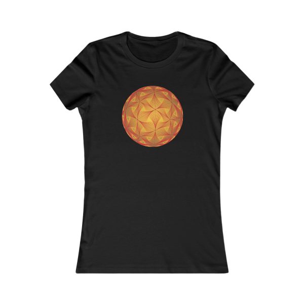 Women's Favorite Tee: Diatom Red - Image 7