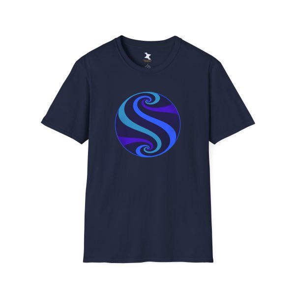Softstyle T-Shirt: Swirl Twilight - Image 9