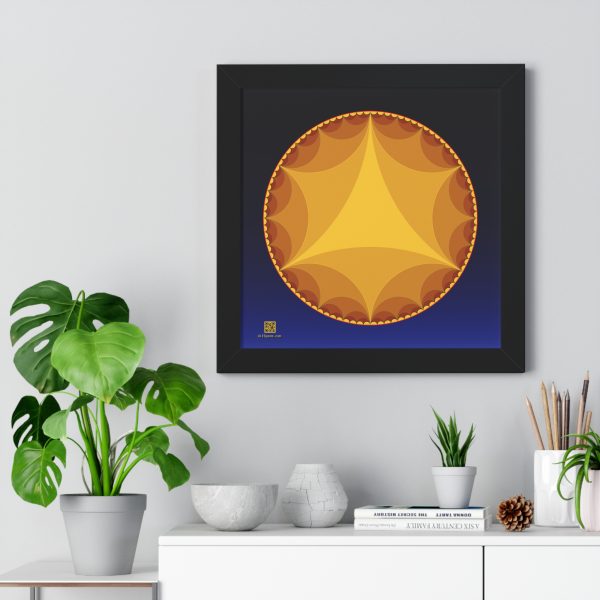 Framed Poster: Ideal Triangles Sunset - Image 2