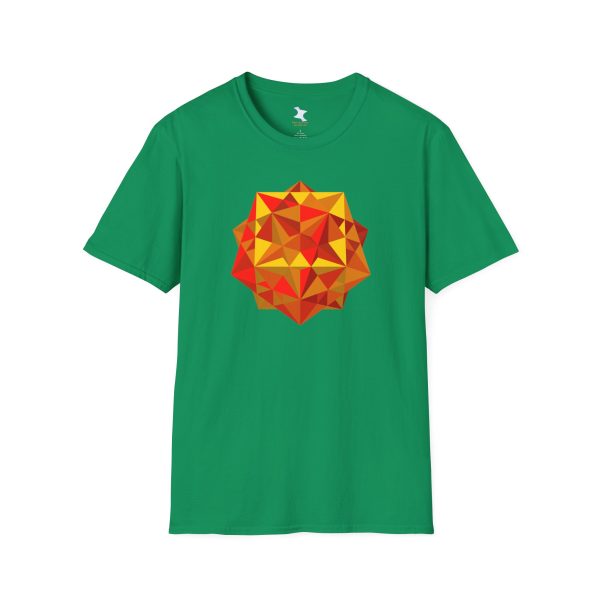 Softstyle T-Shirt: Five Cubes Autumn - Image 3
