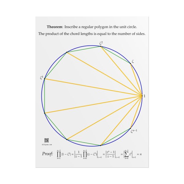 Poster: Product of Chord Lengths