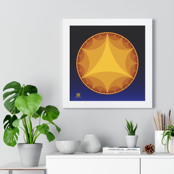 Framed Poster: Ideal Triangles Sunset - Image 4