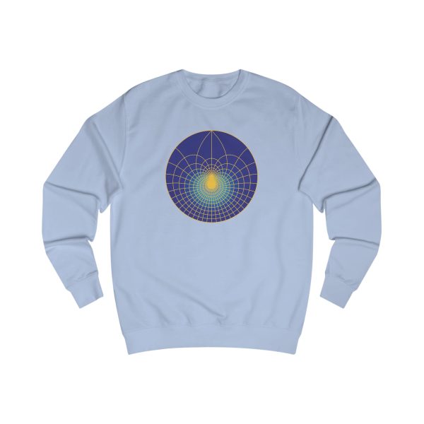 Unisex Sweatshirt: Lotus Moonlight - Image 4