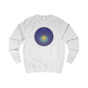 Unisex Sweatshirt: Lotus Moonlight