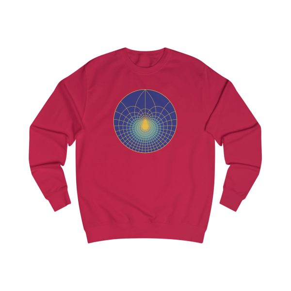 Unisex Sweatshirt: Lotus Moonlight - Image 5