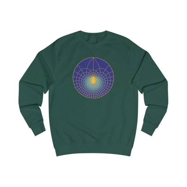 Unisex Sweatshirt: Lotus Moonlight - Image 8