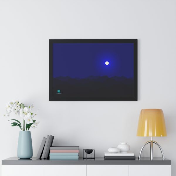Framed Poster: Nowhere-Differentiable Moon - Image 4