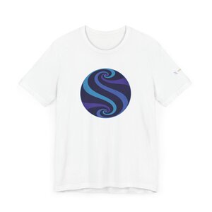 Unisex Tee: Swirl Twilight