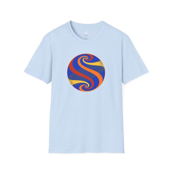 Softstyle T-Shirt: Swirl Autumn - Image 4