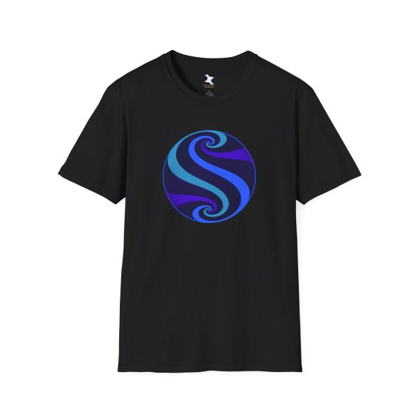 Softstyle T-Shirt: Swirl Twilight - Image 8
