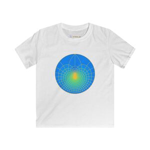 Kids Softstyle Tee: Lotus Sky
