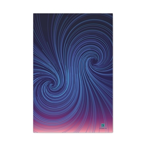 Large Canvas (1.25"): Polar Orbits Dawn