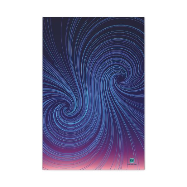 Large Canvas (1.25"): Polar Orbits Dawn