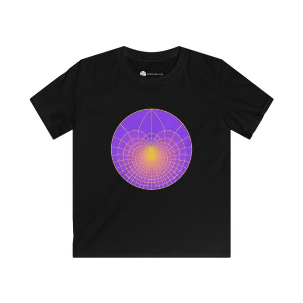 Kids Softstyle Tee: Lotus Dawn - Image 8