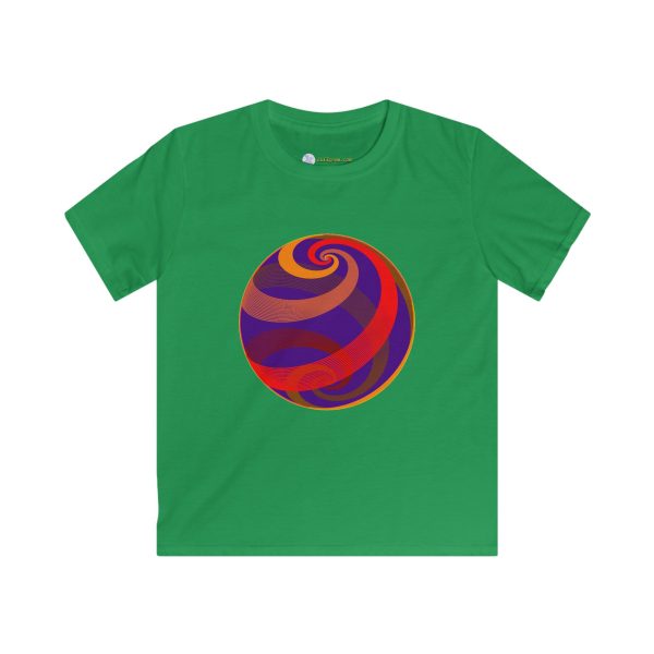 Kids Softstyle Tee: Loxodromes Dawn - Image 3
