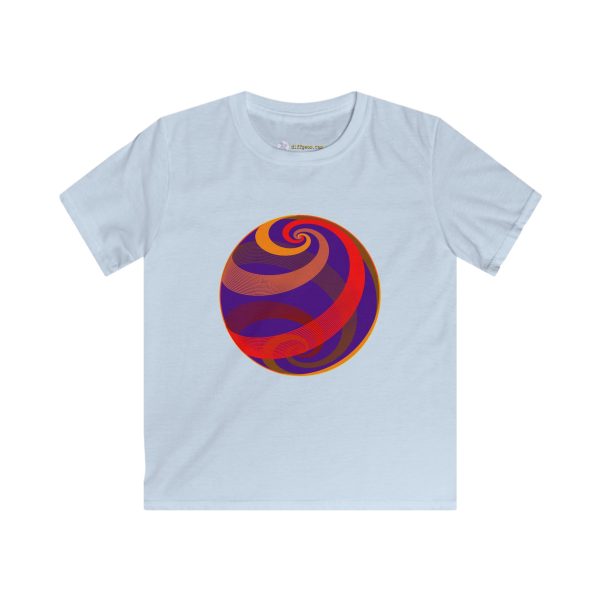 Kids Softstyle Tee: Loxodromes Dawn - Image 4