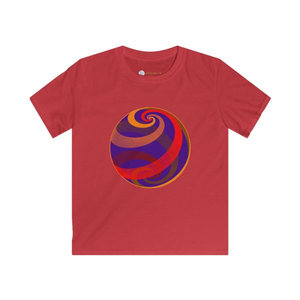 Kids Softstyle Tee: Loxodromes Dawn - Image 7