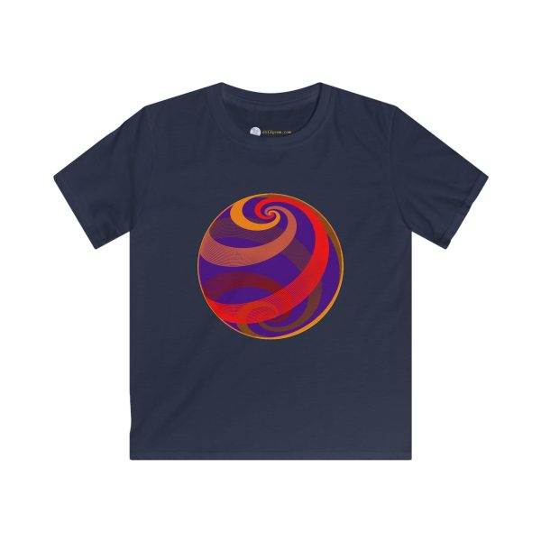 Kids Softstyle Tee: Loxodromes Dawn - Image 9