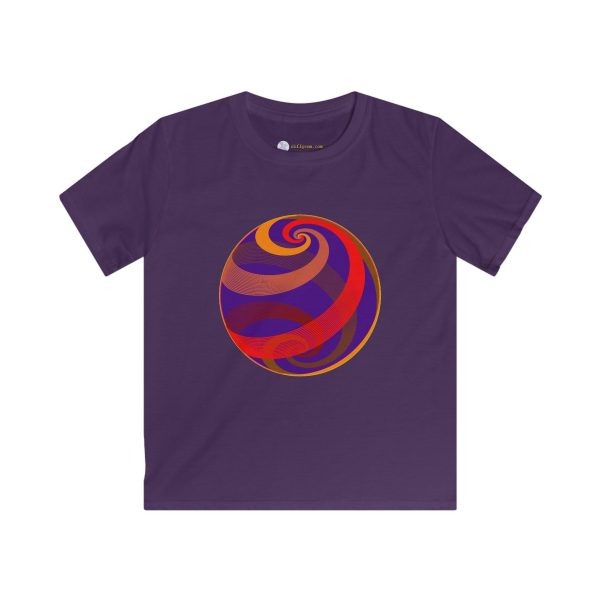 Kids Softstyle Tee: Loxodromes Dawn - Image 10