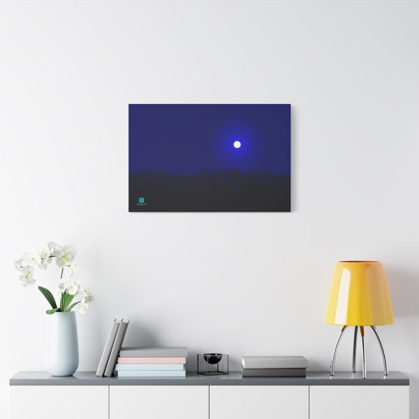 Large Canvas (1.25in): Nowhere-Differentiable Moon - Image 2