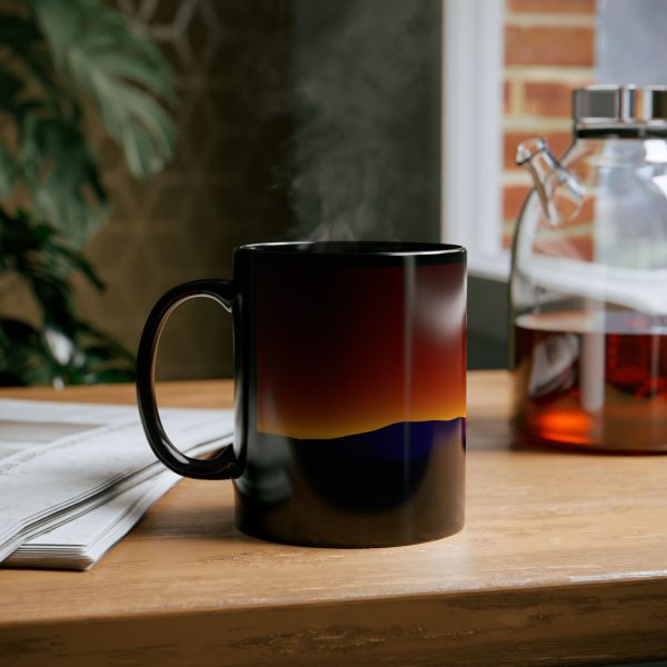 Ceramic Mug (11oz): Nowhere-Differentiable Sunset - Image 2