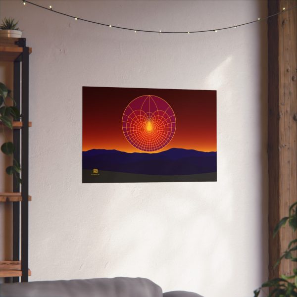 Poster: Lotus Sunset - Image 5