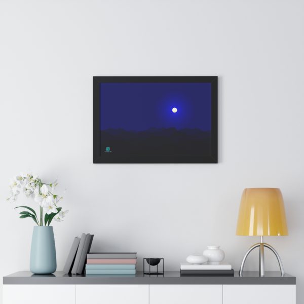 Framed Poster: Nowhere-Differentiable Moon - Image 2