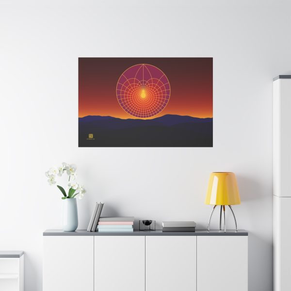 Large Canvas (1.25in): Lotus Sunset - Image 6