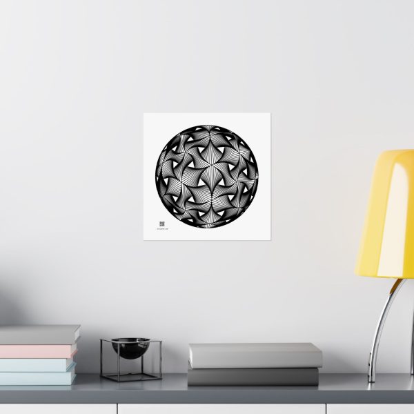 Poster: Diatom Black - Image 3