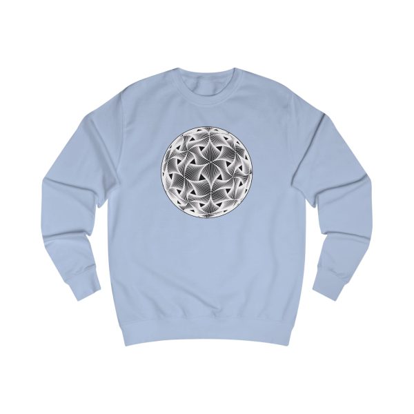 Unisex Sweatshirt: Diatom White - Image 4