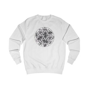Unisex Sweatshirt: Diatom White
